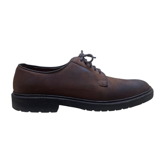 Alden Men’s Brown Genuine Leather Goodyear Welted Sole Lace Up Oxfords Size 12 main image 9